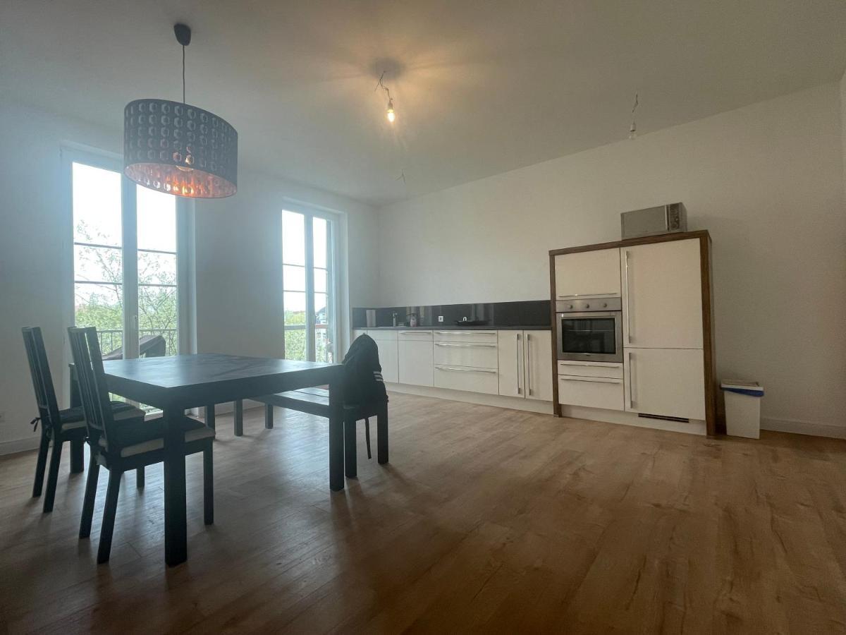 Boutique Hotel Pension Luisengruen Kueche 1Gbs Wlan Netflix Disney Magentatv Chemnitz Exterior foto