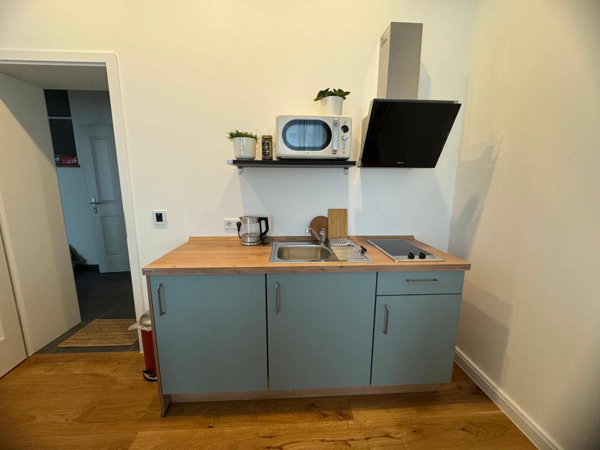 Boutique Hotel Pension Luisengruen Kueche 1Gbs Wlan Netflix Disney Magentatv Chemnitz Exterior foto