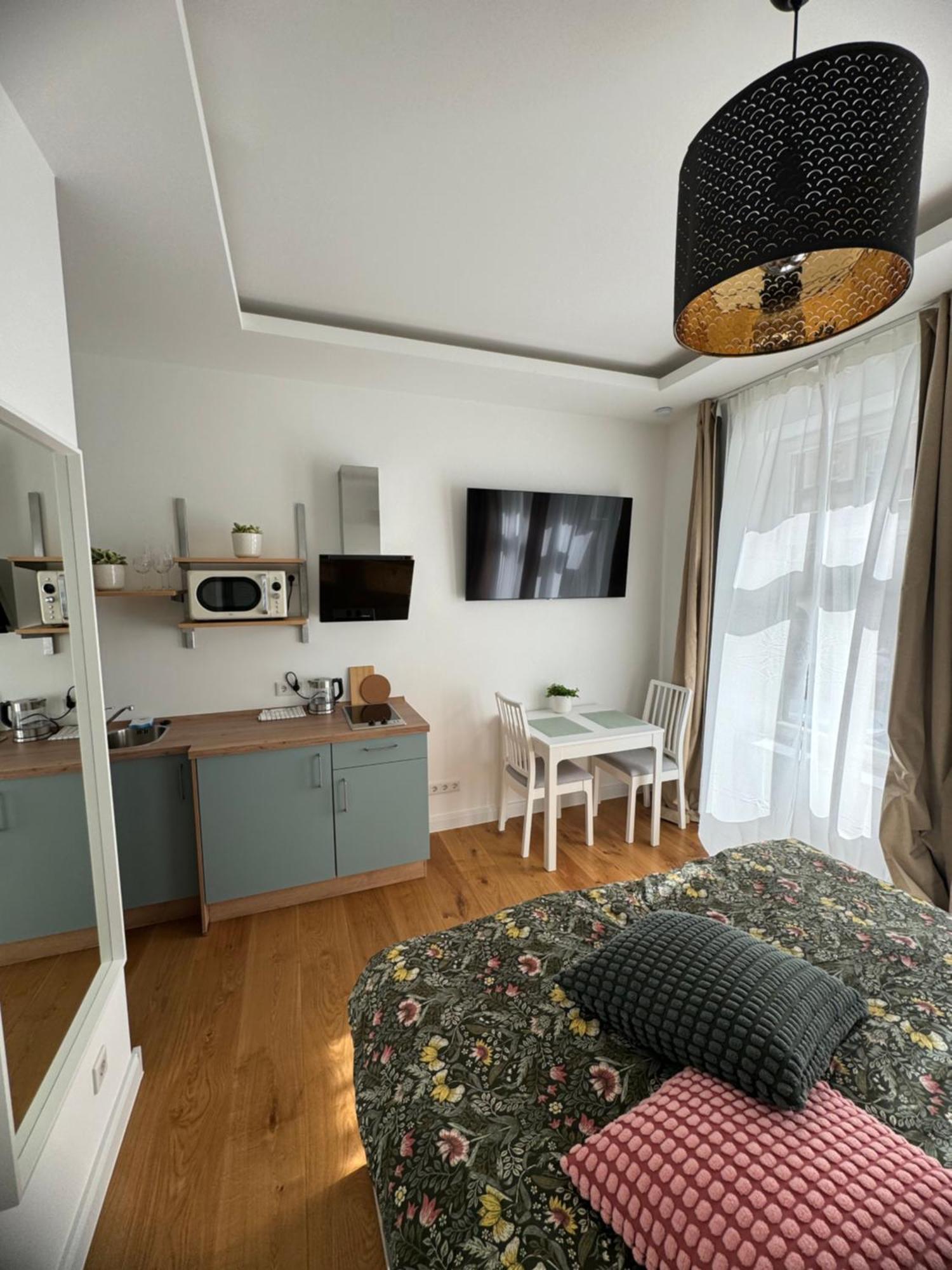 Boutique Hotel Pension Luisengruen Kueche 1Gbs Wlan Netflix Disney Magentatv Chemnitz Exterior foto